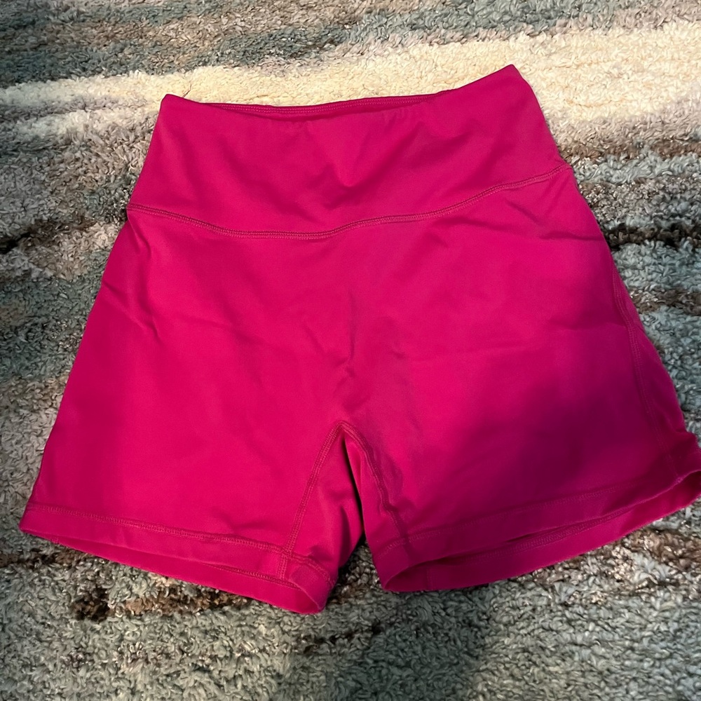 pink alphalete shorts